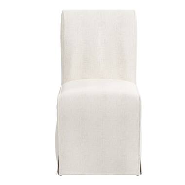 Linen parsons 2024 chair slipcover